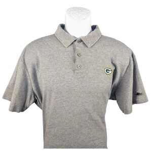 Tommy Bahama‎ Green Bay Packers Polo Shirt Striped NFL Football XL